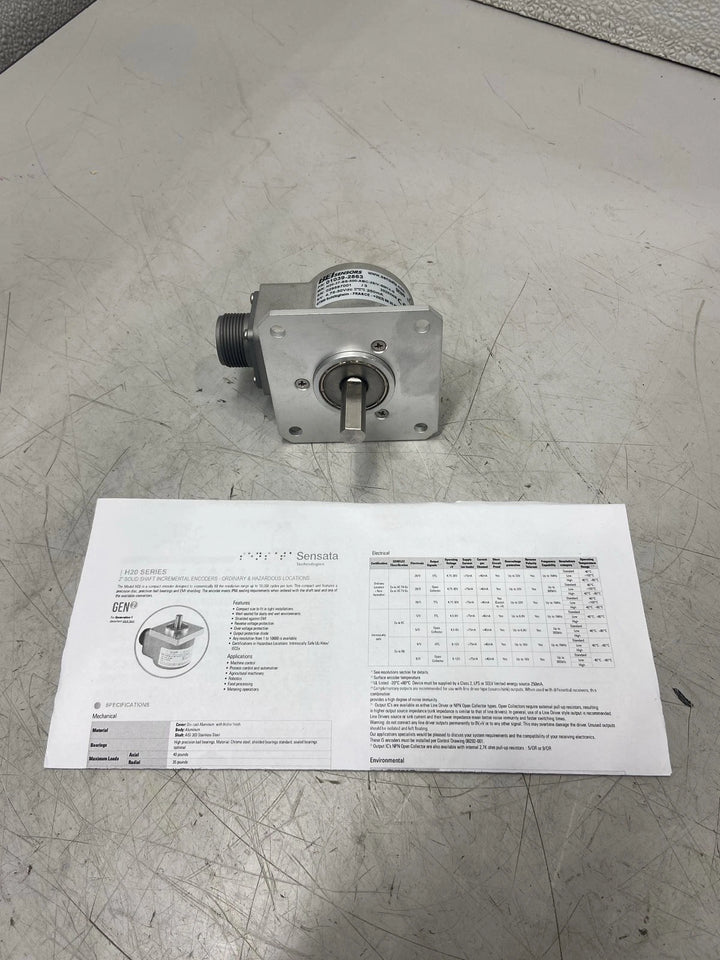 BEI Sensors Optical Incremental Encoder 01039-2863