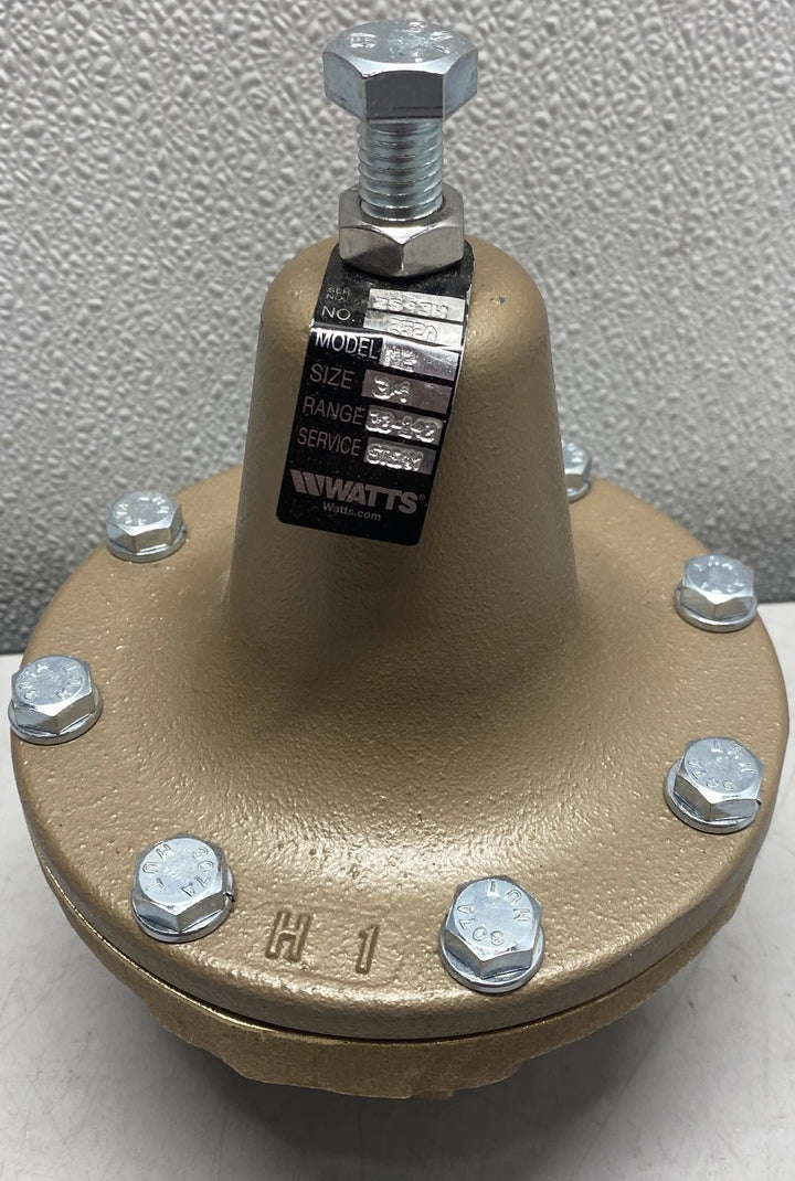 Watts Steam Pressure Regulator 252A 30-140 3/4"