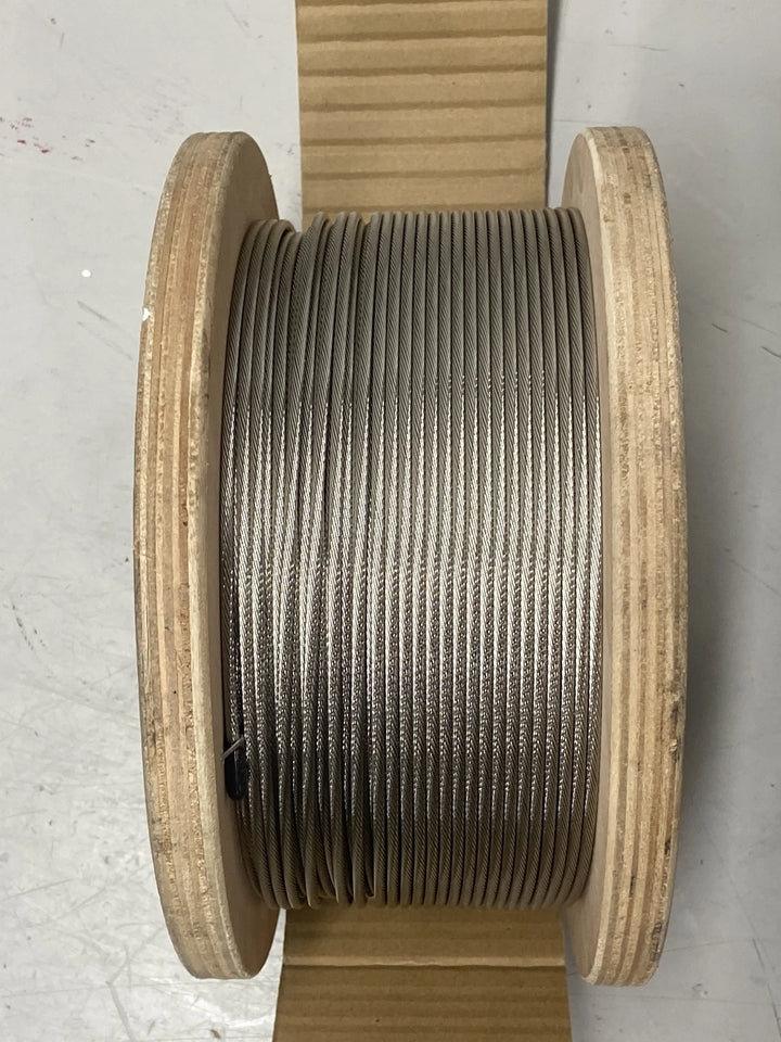 Feeney CableRail 5500 1/8" 316 Stainless Steel Railing Bulk Cable Reel 500 ft