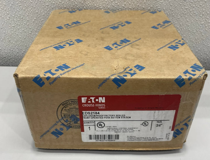 Eaton Crouse Hinds Pushbutton Control Station EDS2184