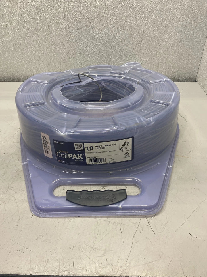 Southwire SIMpull Coil Pack THHN 10 Stranded 600V 1,250' Gray Wire 58025005