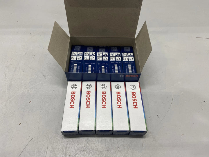 Box of 10 Bosch Copper Spark Plugs FR7HE02