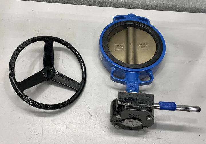FNW 711 Series 8" Cast Iron EPDM Lever Operated Wafer Butterfly Valve FNW711EX