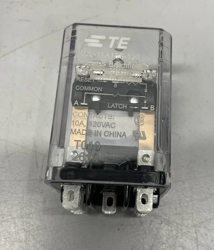 (Lot Of 25) P&B/TE Power Relay 120VAC 10A DPDT(38.9x35.7x54.8)mm KUL-11A15S-120