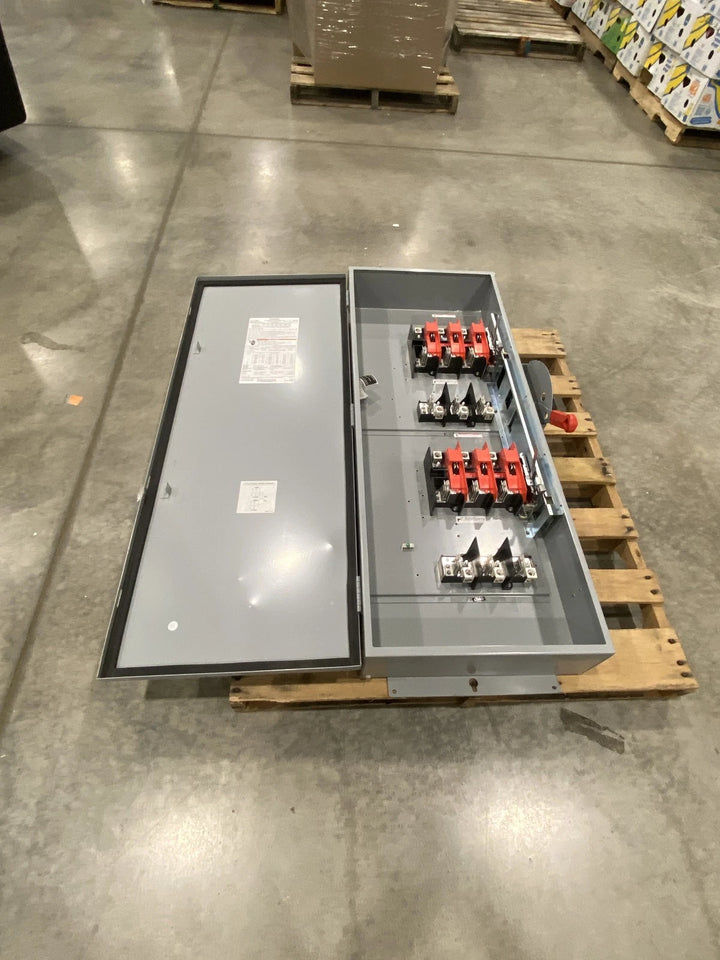 Siemens HF664J 240/480/600V 200 Amp 6 Pole HD Fusible Safety Switch