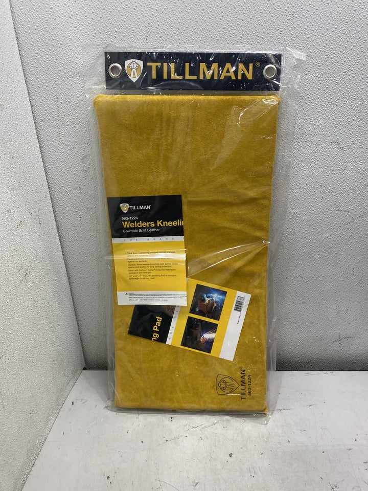 Tillman 563-1224 1' X 2' Cowhide Split Leather Welders Kneeling Pad