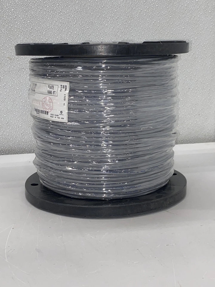Alpha Wire 3222 SL001 Shielded Comm Cable 22 AWG 3 Conductor 1000ft Spool