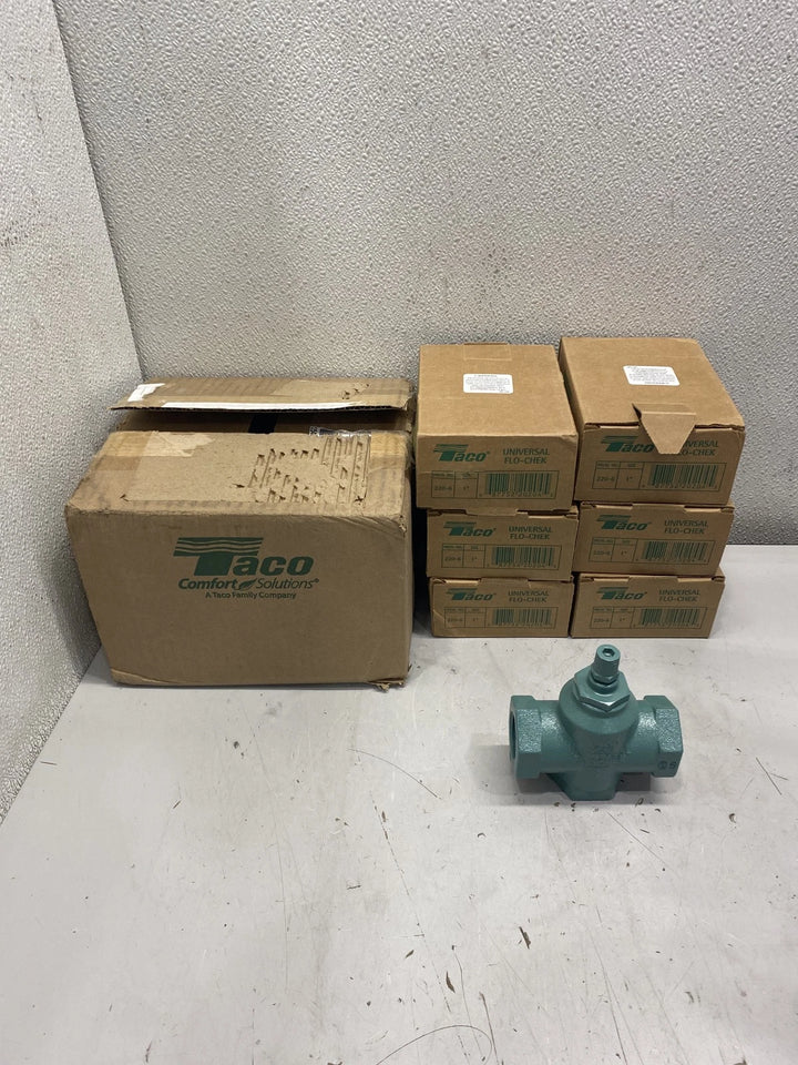Taco 220-6 1 Inch Universal Flo-Check Lot of 6