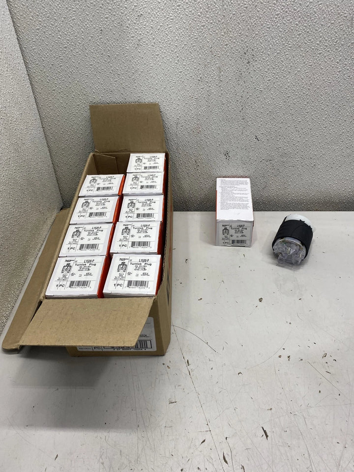 P&S L1520-P Turnlok Plug 4Wire 20A 3-Ph 250V Box of 10