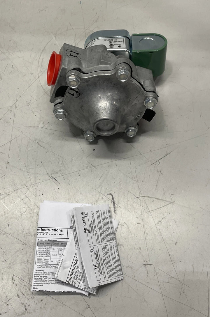 Asco Gas Vent Valve 1-1/4" 15.4 W 60 Hz 25 PSI 120Vac S262SH02N3GJ7