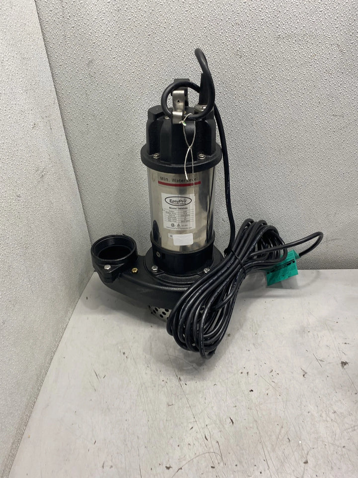 EasyPro TM9500 Low Head Submersible Stainless Steel Pump 115 Volts 1 HP 9500GPH