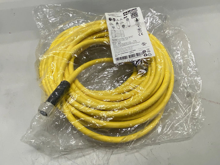 Murrelektronik 7700-P4241-U0D1500 M12 L-Coded Connection Cable 16AWG M/F