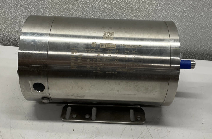 Leeson Washdown Motor 1/2 HP 1725 RPM 1 PH 115/208-230V @ 60 Hz 116345.00