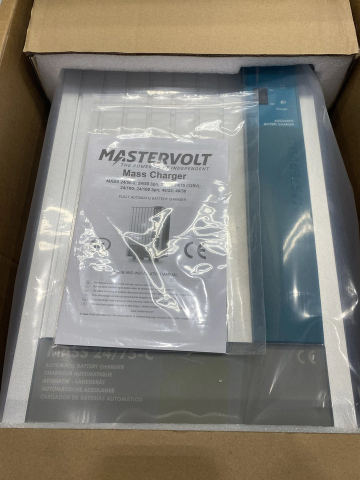 Mastervolt Mass 24/75 Battery Charger, 120 V 40120756
