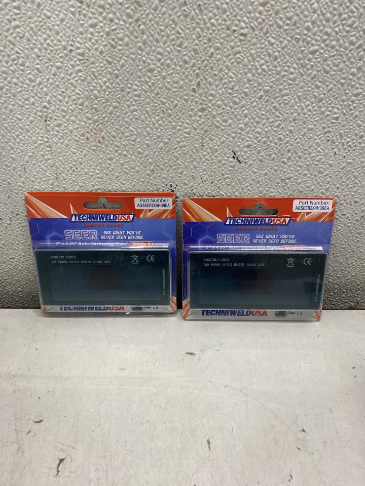 Techniweld Armour Guard Seer 2" x 4.25" Shade 9 Pack of 2