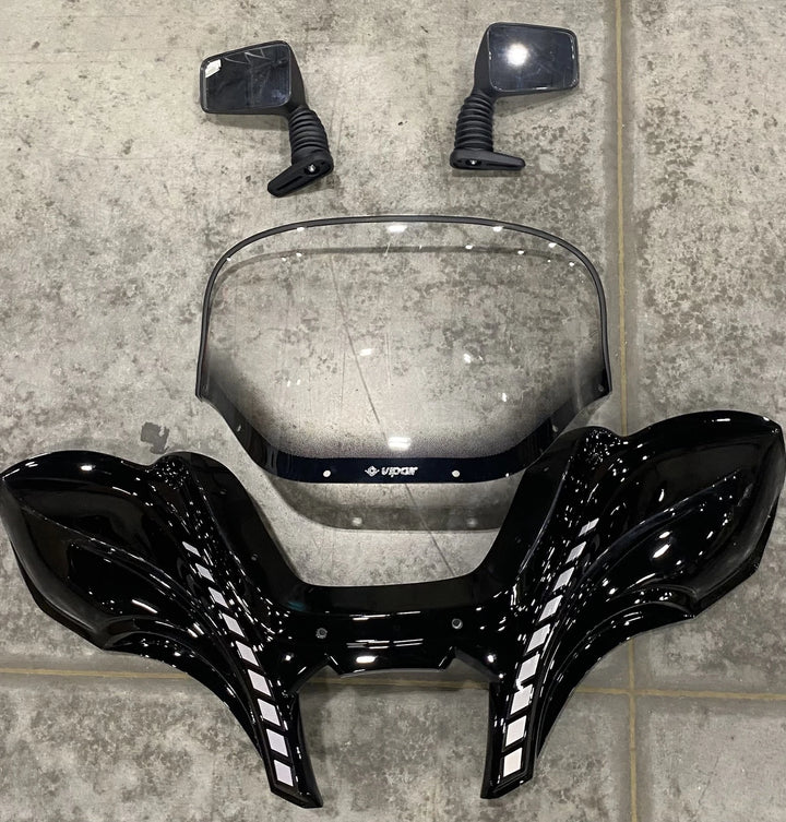 Polaris Sportsman Windscreen Kit 850/100 Black Gloss 51-950-850-15
