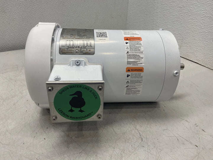 Leeson 119472.00 General Purpose Motor 2HP 3Ph 60Hz 230/460V 3600RPM C6T34WC27A