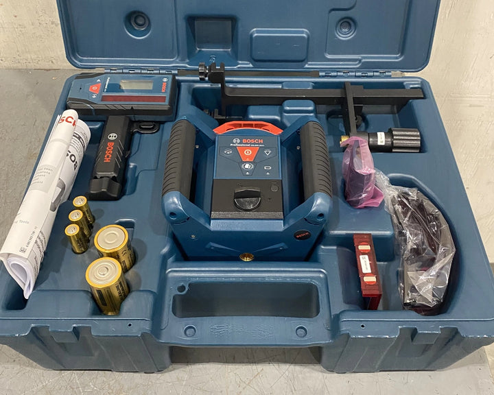 Bosch GRL90020HVK Rotary Laser Kit Self-Leveling Horizontal/Vertical 1000’ Range