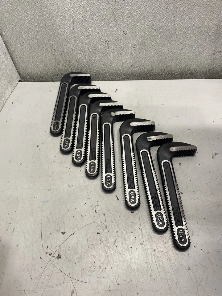 Ridgid 24" Hook Jaw Wrench Lot 8 31695