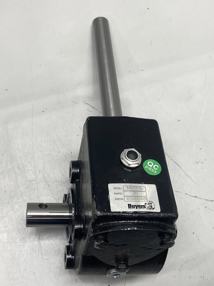 Buyers Products 1401200 Heavy Duty Gearbox 1/4" Straight Keyway SaltDogg