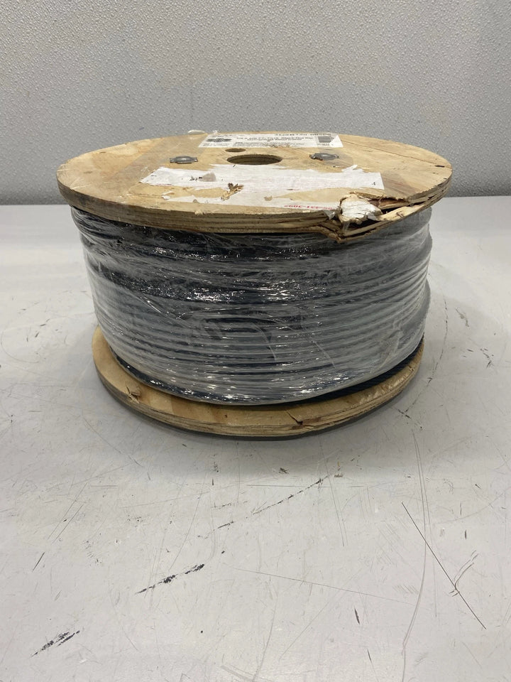 Fehr 1/4 X 500' 7X19 Black Hot Dip Galvanized Steel Cable Black 2G9B250-00500