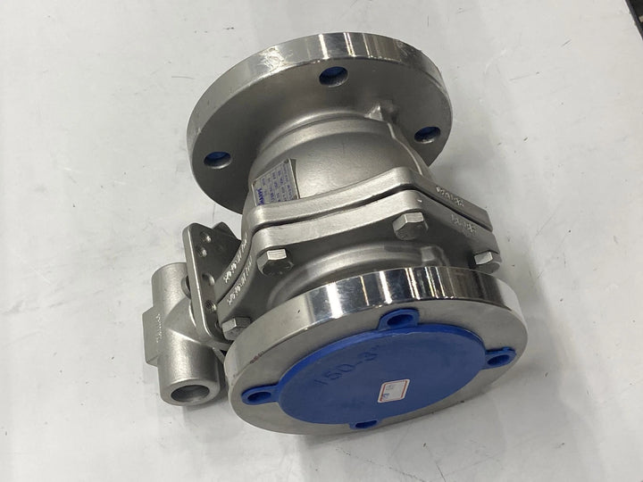 Sharpe 50116 3" Stainless Steel Flanged Ball Valve 150# Full Port 2-Piece