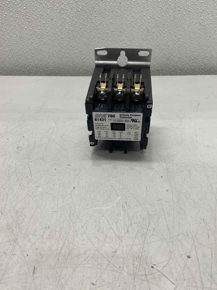 Mars 780 61413 Definite Purpose Contractor 3-Poles