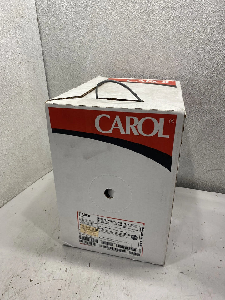 Carol Communication Cable E2006S.30.10 22/6 AWG 1000FT Gray