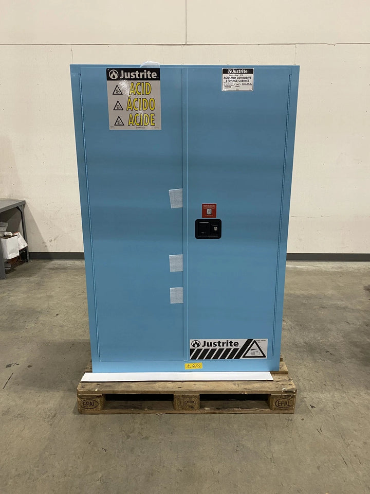 Justrite Sure-Grip 45 Gal. EX Steel Hazardous Material Storage Cabinet 894502