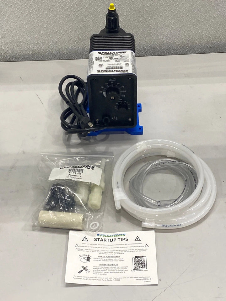 Pulsafeeder PULSAtron LE14SA-PTC1-500 Metering Pump 24 GPD 100 PSI 115V