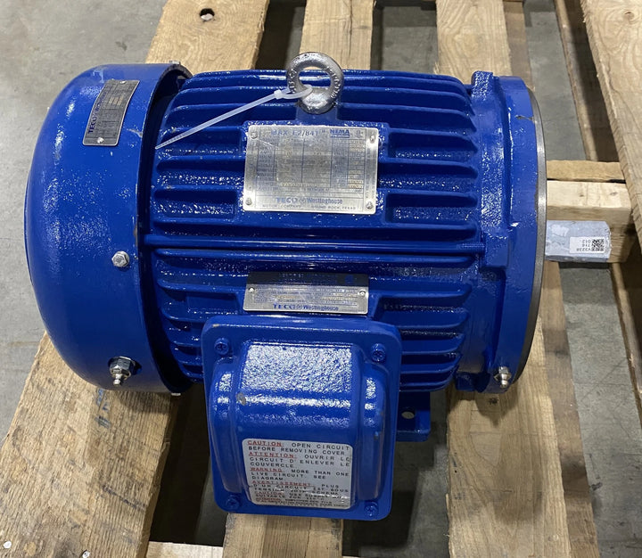 Teco Westinghouse 2 HP 460V Severe Duty Electric Motor 3PH 1170 RPM HB0026C
