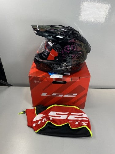 LS2 MX702 Blaze II Motorcycle Helmet RANGI - Gloss Chameleon Black- XXL