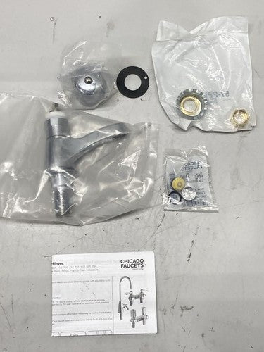 Chicago Faucets Commercial Metering Lavatory Faucet Push Button 333-765PSHABCP