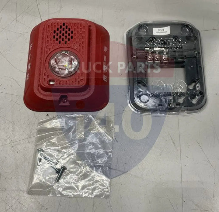 (Lot Of 6) System Sensor LED Horn Strobe - Red P2RLED - Parts & Accessories