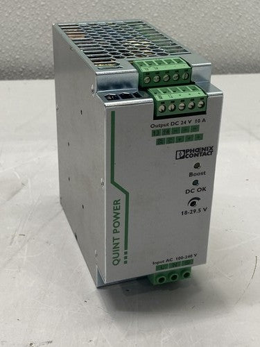 Phoenix Contact 2866763 QUINT-PS/1AC/24DC/10 DIN Rail Power Supply 24V 10A