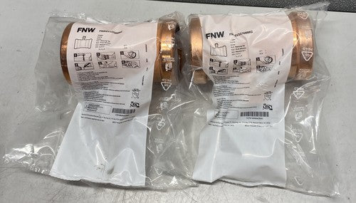 FNW 3 x 1 in. Copper Press Tee FNW5V3376MMG (LOT OF 2)