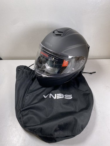 Sena Outrush R Modular Flip-Up Bluetooth XL DOT Helmet - Matte Black (61-62cm)