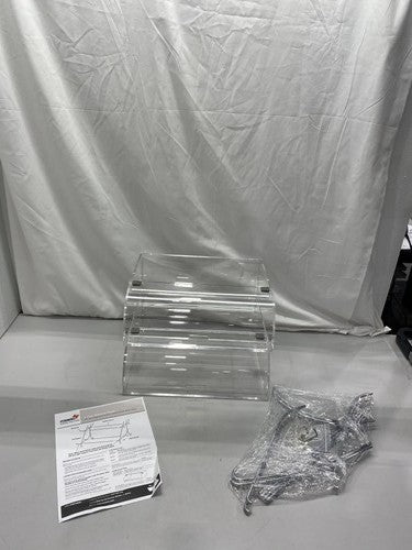 Rosseto BAK2937 Two-Tier Acrylic Bakery Display Case 16 x 18 x 14in