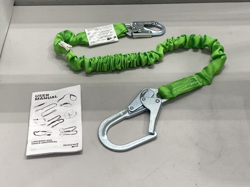 Miller Manyard II Shock Absorbing Lanyard 6ft Fall Protection 216M-Z7 Honeywell